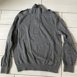 1/4 zip sweater